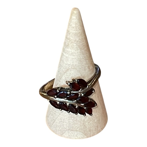 Jewelry - CHINA 925 Sterling Silver Ring w Lab Ruby 4.3 grams